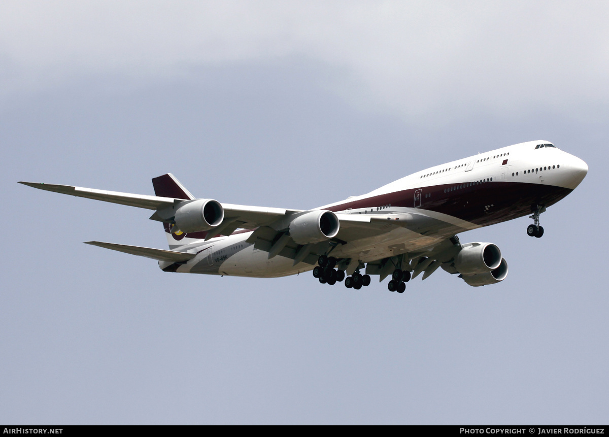 Aircraft Photo of VQ-BSK | Boeing 747-8ZV BBJ | AirHistory.net #656542