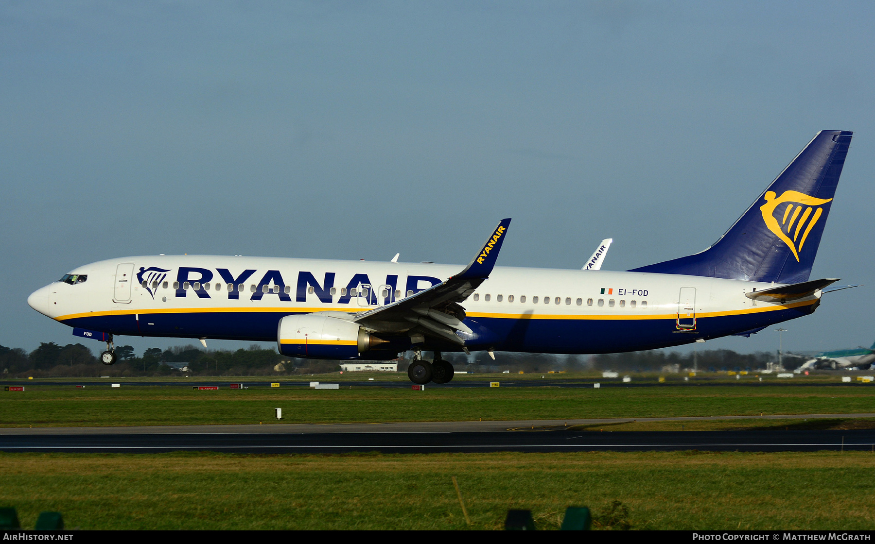 Aircraft Photo of EI-FOD | Boeing 737-8AS | Ryanair | AirHistory.net #656543
