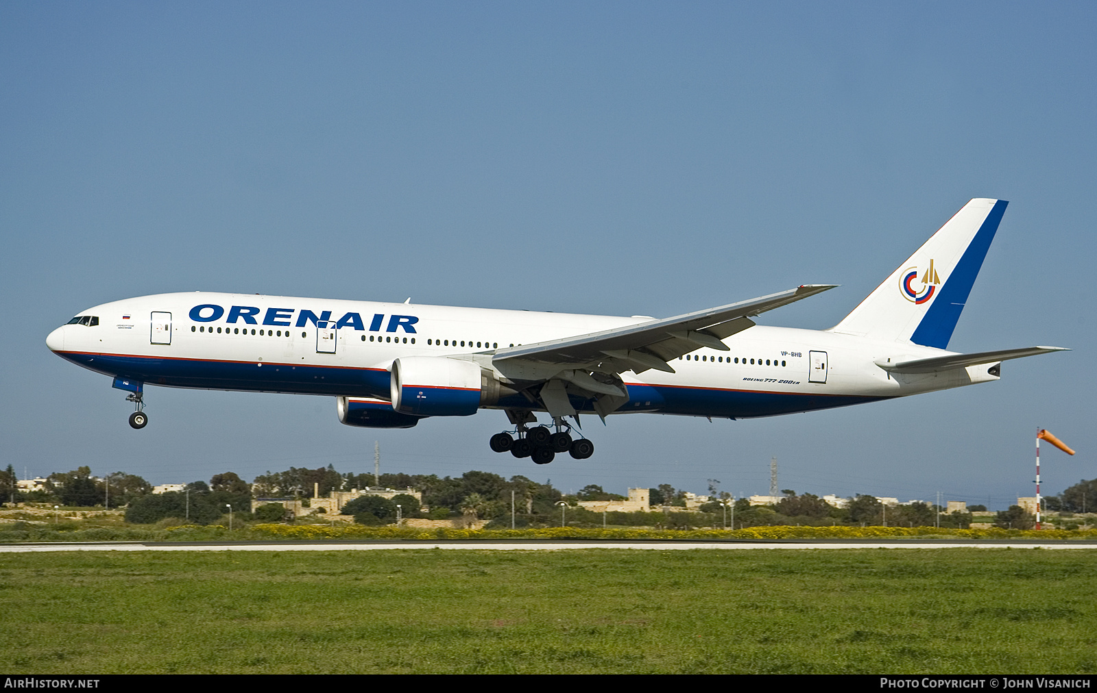 Aircraft Photo of VP-BHB | Boeing 777-2Q8/ER | Orenair | AirHistory.net #656553