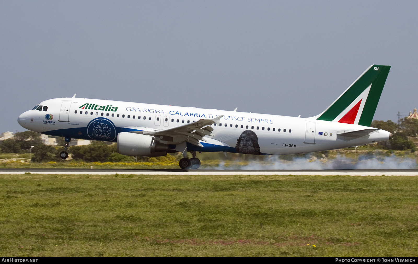 Aircraft Photo of EI-DSM | Airbus A320-216 | Alitalia | AirHistory.net #656557