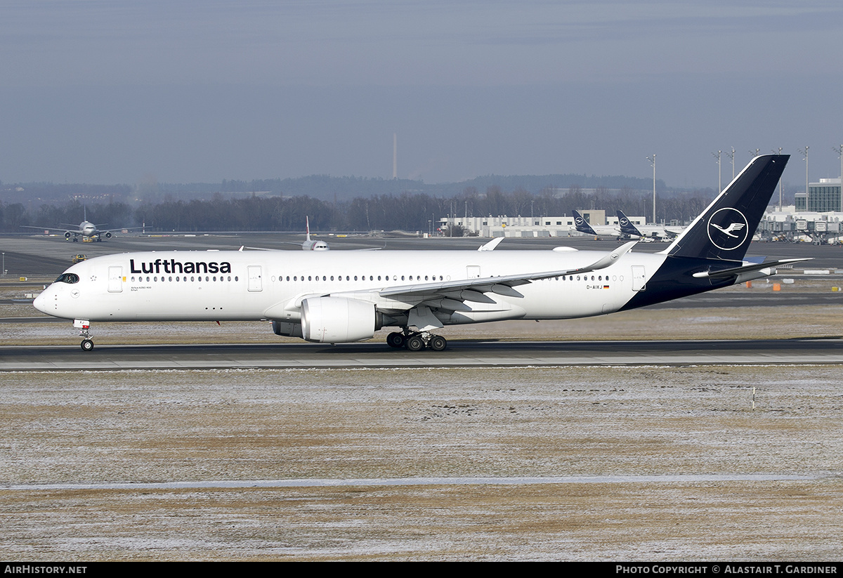 Aircraft Photo of D-AIXJ | Airbus A350-941 | Lufthansa | AirHistory.net #656563