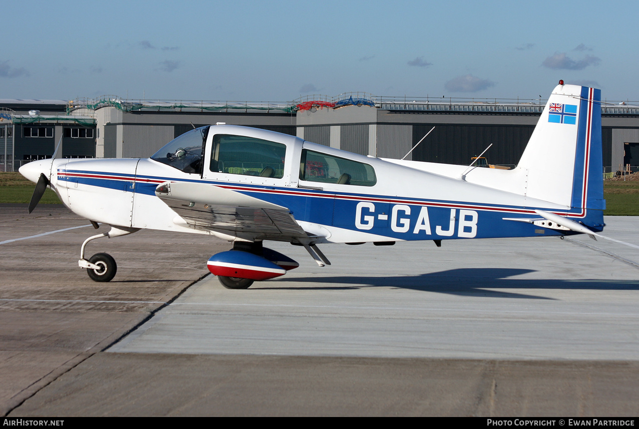 Aircraft Photo of G-GAJB | American AA-5B Tiger | AirHistory.net #656580