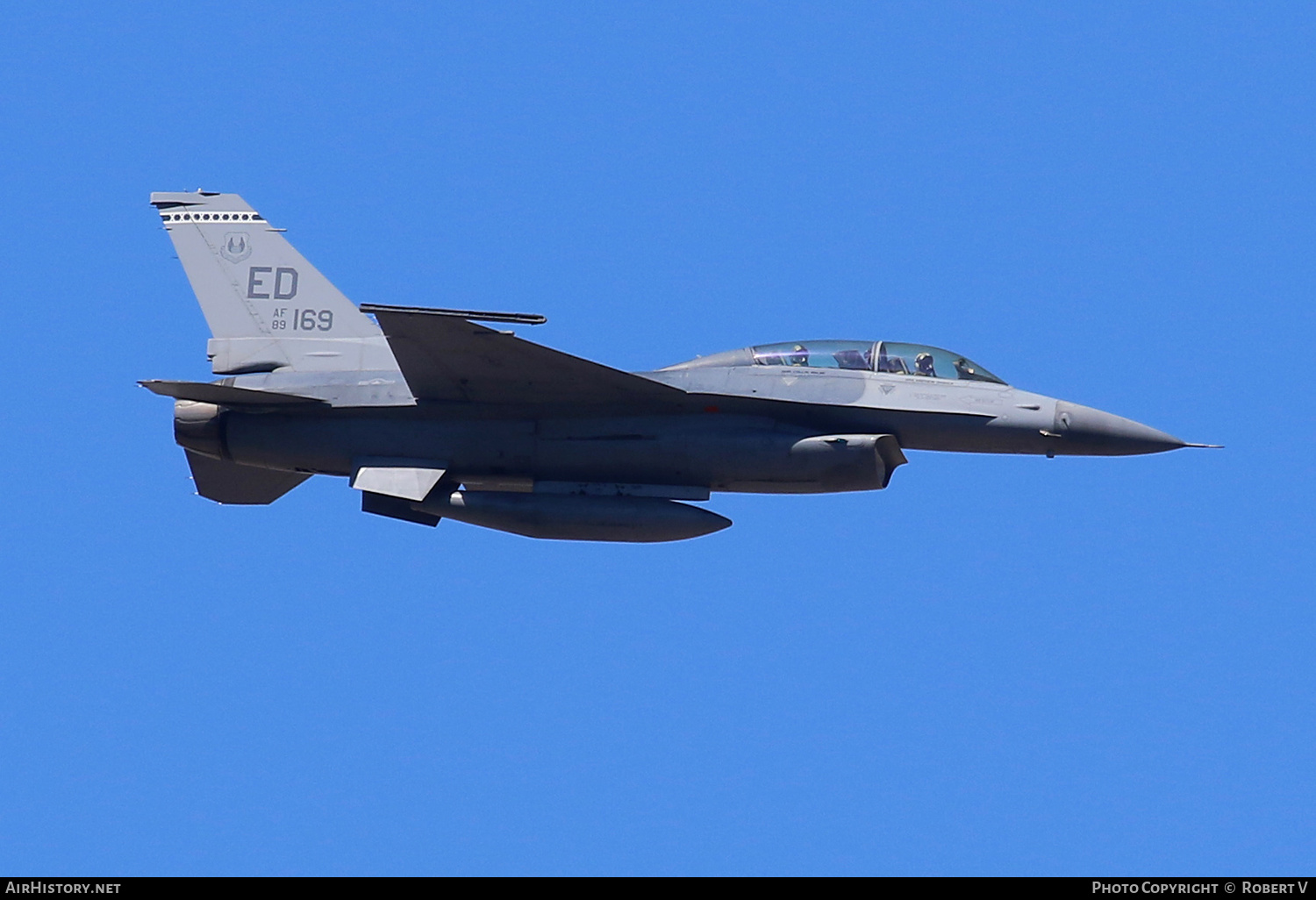 Aircraft Photo of 89-2169 / AF89-169 | General Dynamics F-16DM Fighting Falcon | USA - Air Force | AirHistory.net #656620
