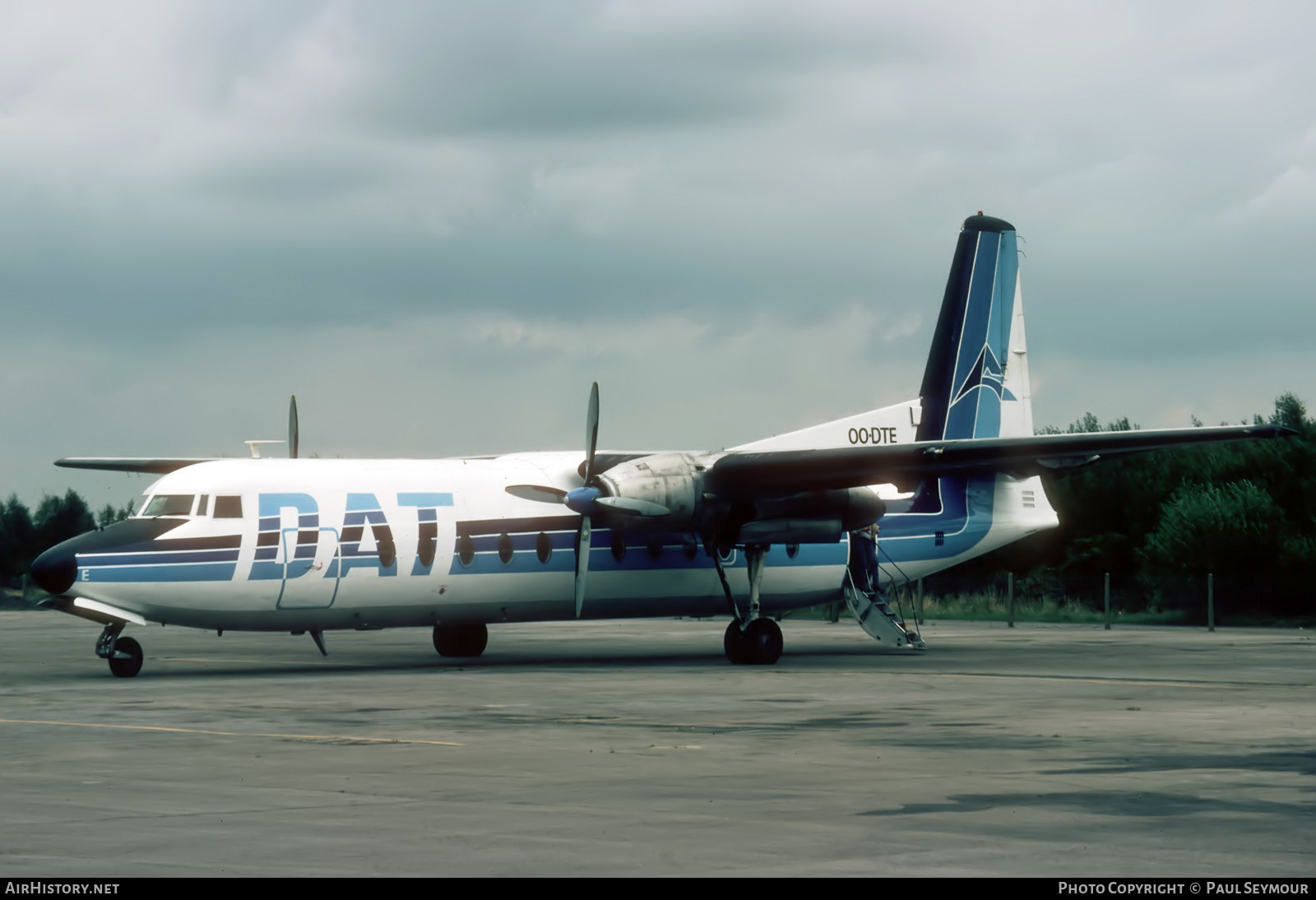 Aircraft Photo of OO-DTE | Fairchild Hiller FH-227B | Delta Air Transport - DAT | AirHistory.net #656625