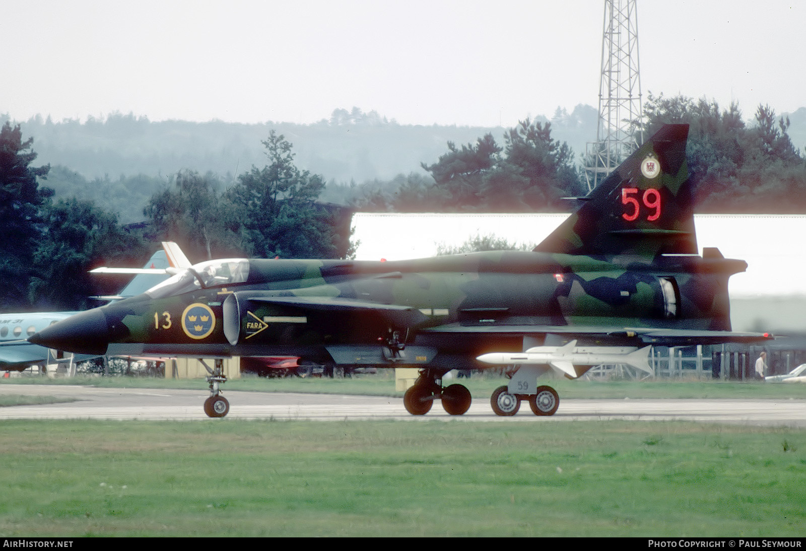 Aircraft Photo of 37319 | Saab JA37 Viggen | Sweden - Air Force | AirHistory.net #656631