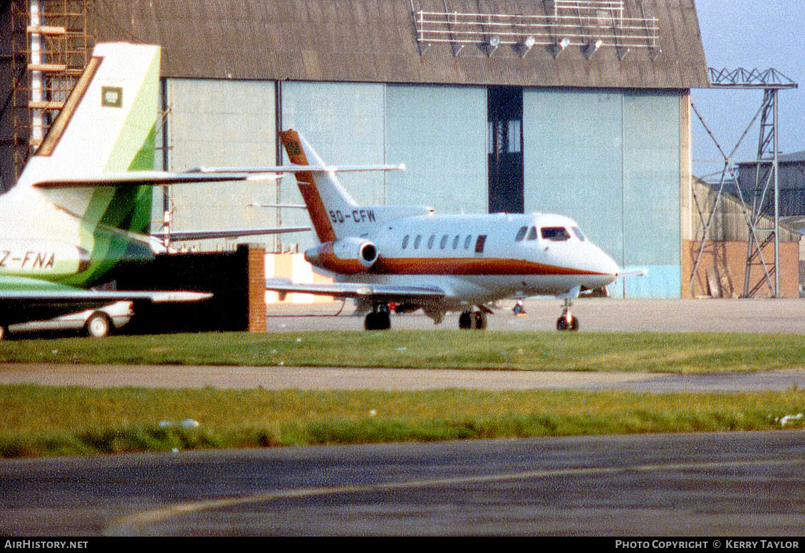 Aircraft Photo of 9Q-CFW | Hawker Siddeley HS-125-600B | AirHistory.net #656641