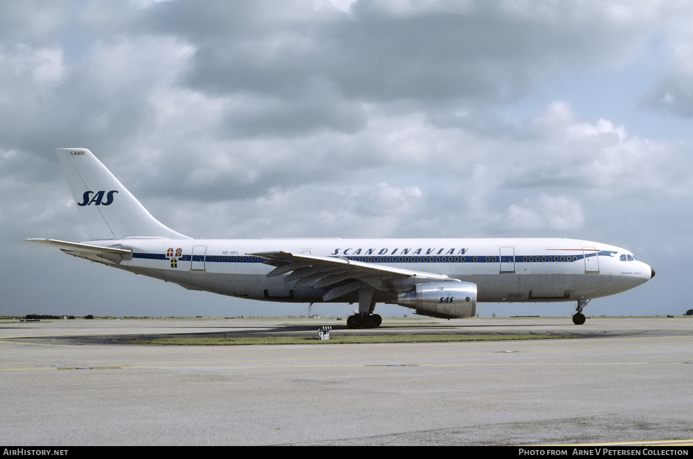 Aircraft Photo of SE-DFL | Airbus A300B2-320 | Scandinavian Airlines - SAS | AirHistory.net #656645