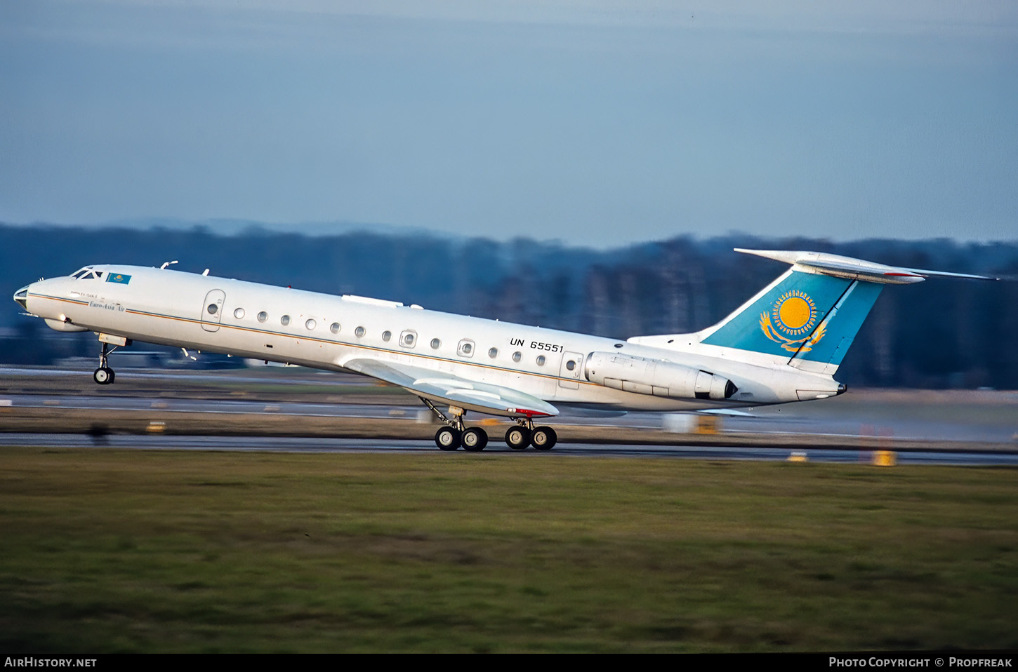 Aircraft Photo of UN-65551 | Tupolev Tu-134A-3 | Euro-Asia Air | AirHistory.net #656662