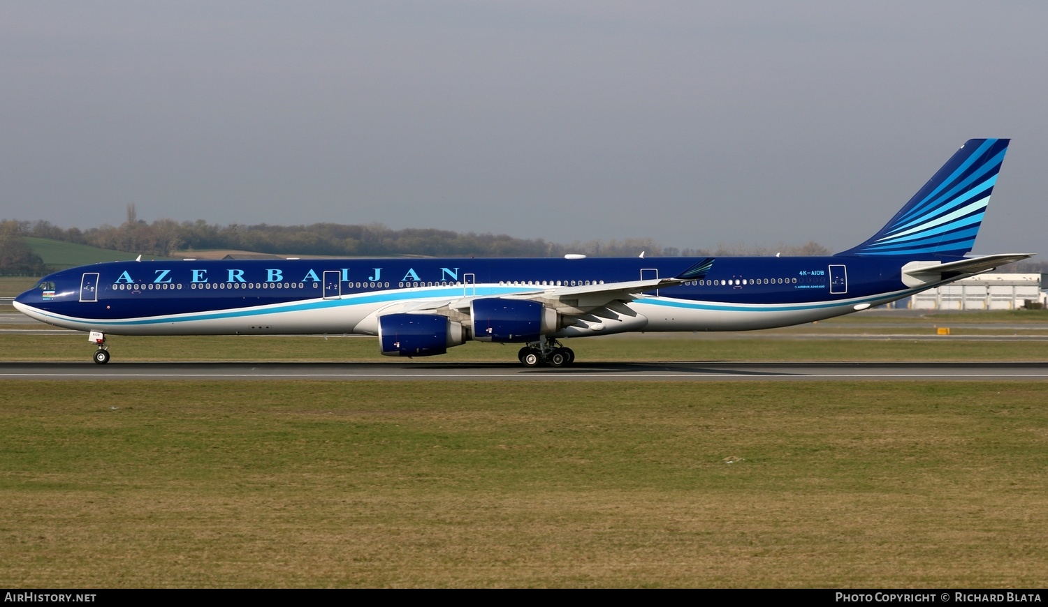 Aircraft Photo of 4K-AI08 | Airbus ACJ340 (A340-642/CJ) | Azerbaijan Government | AirHistory.net #656674