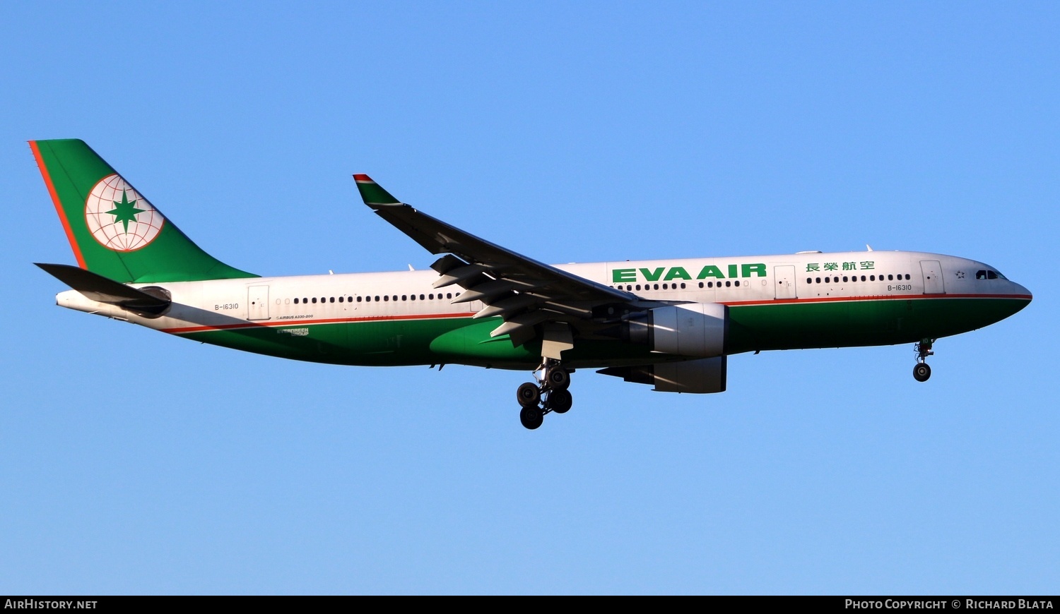 Aircraft Photo of B-16310 | Airbus A330-203 | EVA Air | AirHistory.net #656677