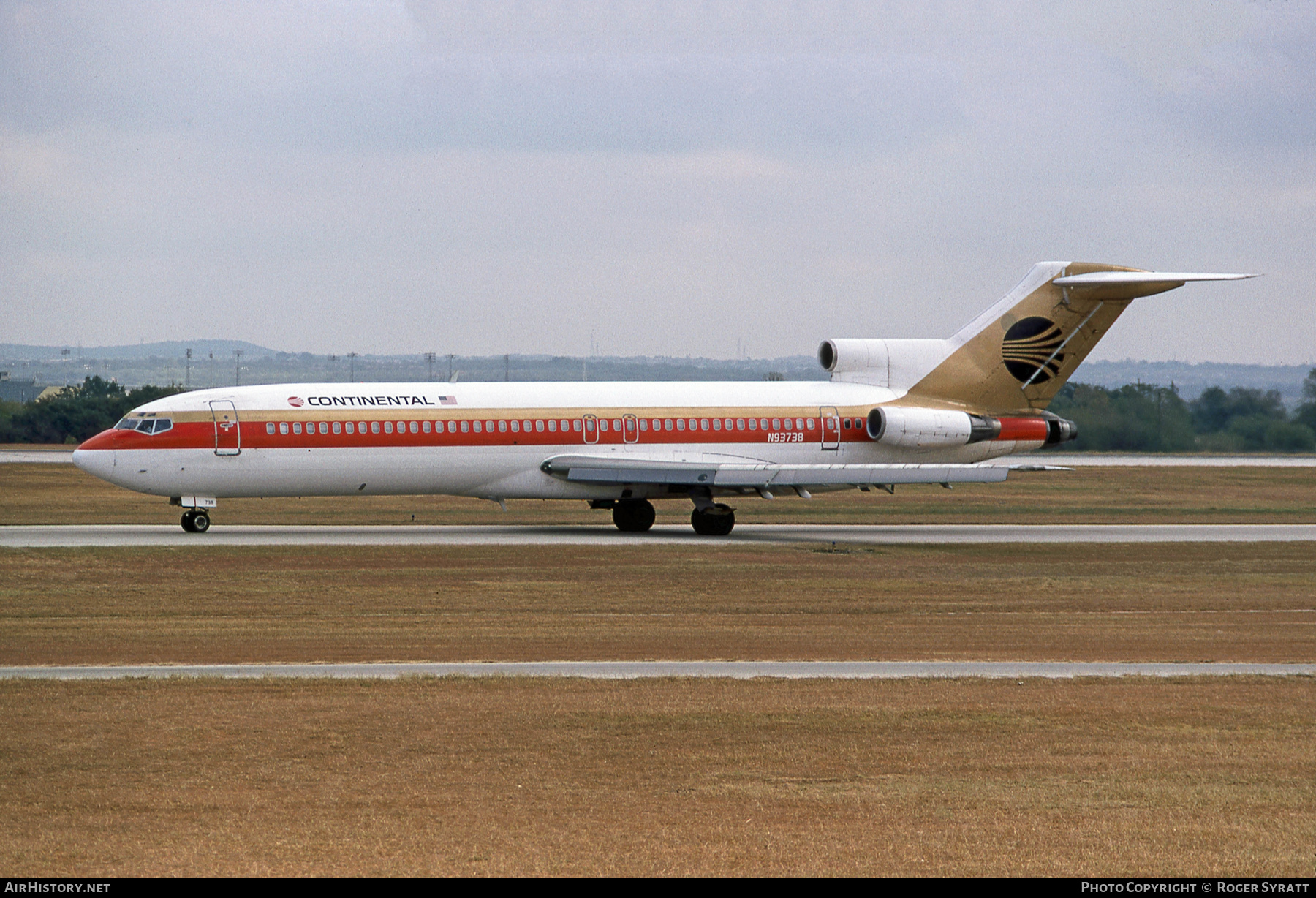 Aircraft Photo of N93738 | Boeing 727-224/Adv | Continental Airlines | AirHistory.net #656680