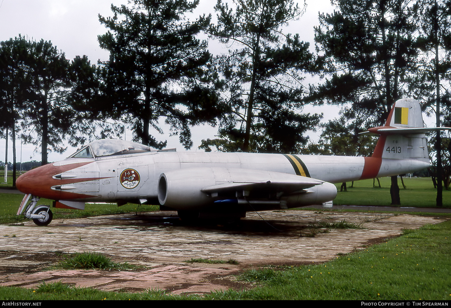 Aircraft Photo of 4413 | Gloster Meteor F8 | Brazil - Air Force | AirHistory.net #656695