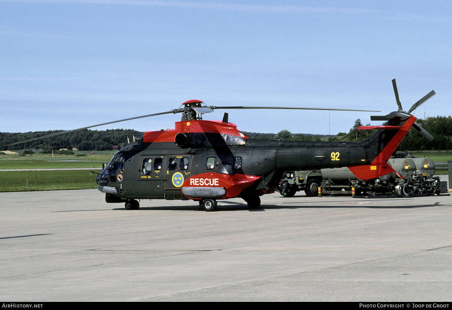 Aircraft Photo of 10402 | Aerospatiale Hkp10 Super Puma (AS-332M1) | Sweden - Air Force | AirHistory.net #656696