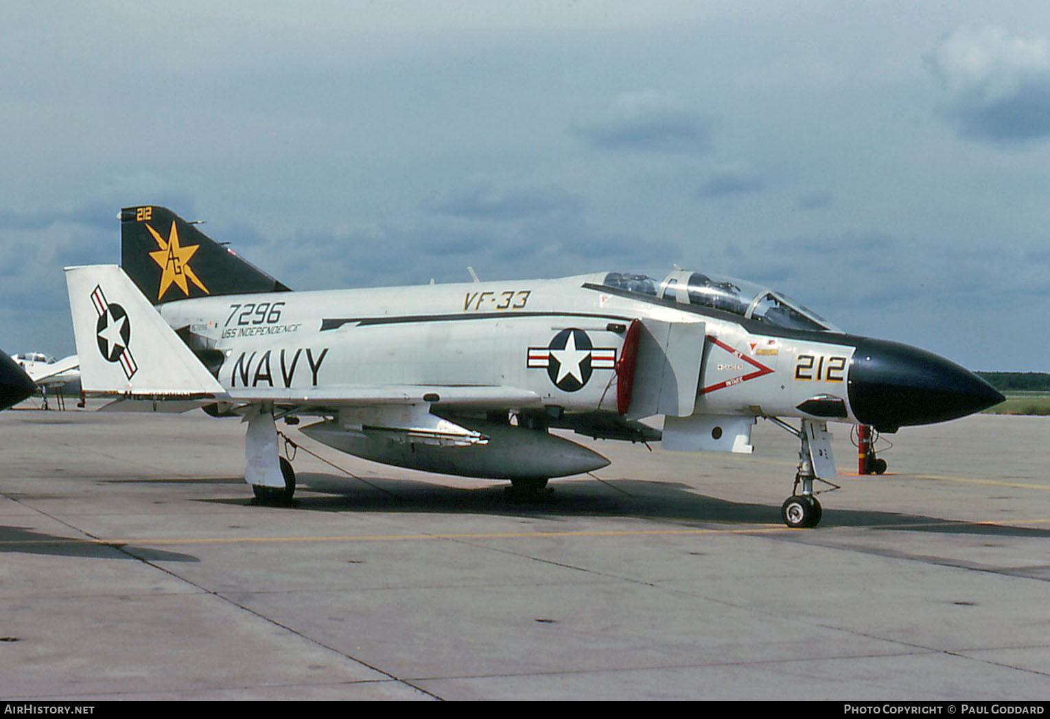 Aircraft Photo of 157296 / 7296 | McDonnell Douglas F-4J Phantom II | USA - Navy | AirHistory.net #656711
