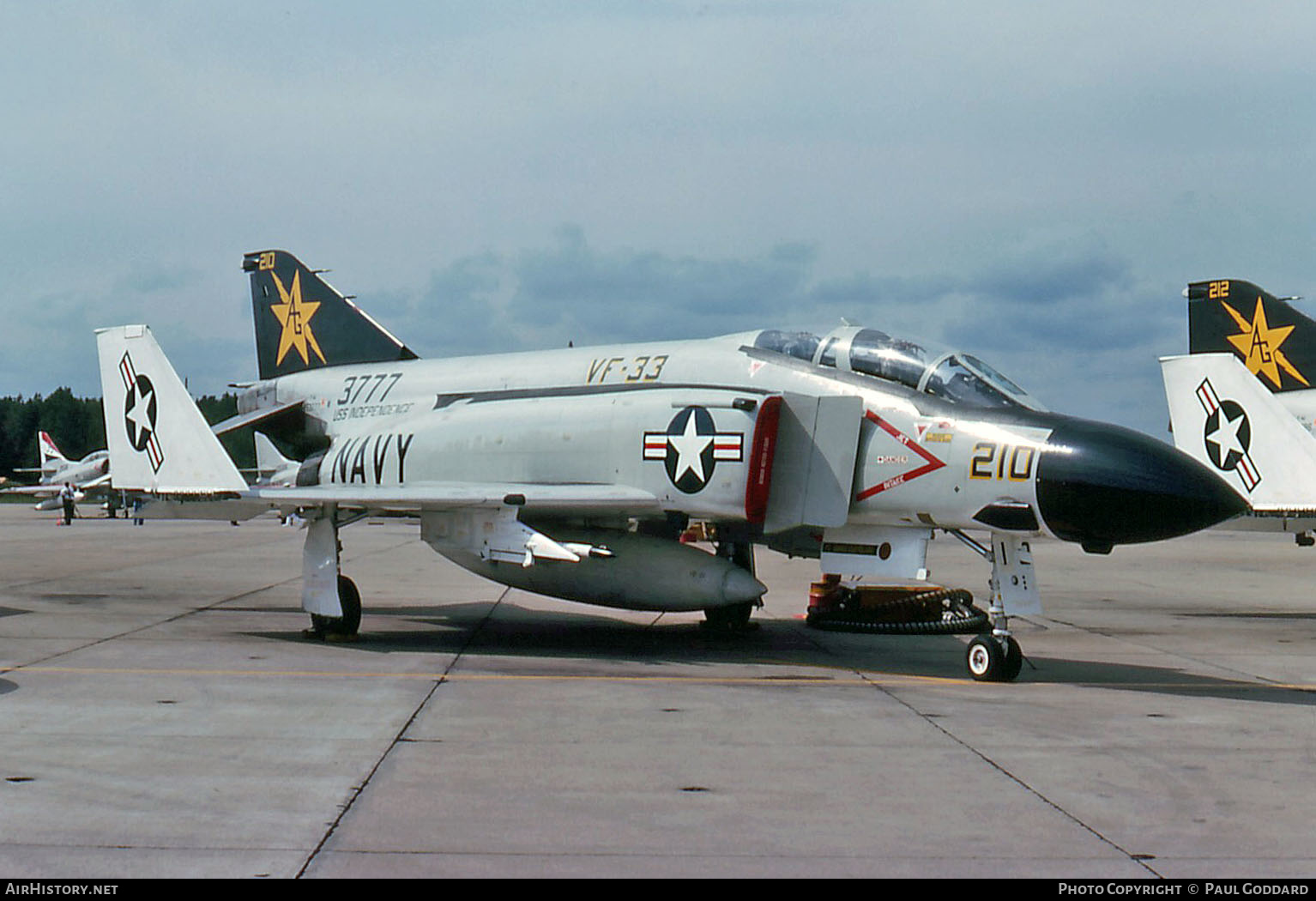 Aircraft Photo of 153777 / 3777 | McDonnell Douglas F-4J Phantom II | USA - Navy | AirHistory.net #656715