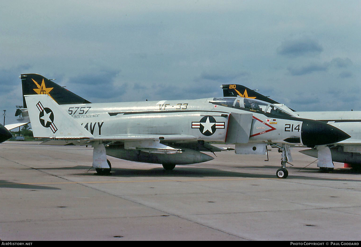 Aircraft Photo of 155757 / 5757 | McDonnell Douglas F-4J Phantom II | USA - Navy | AirHistory.net #656718