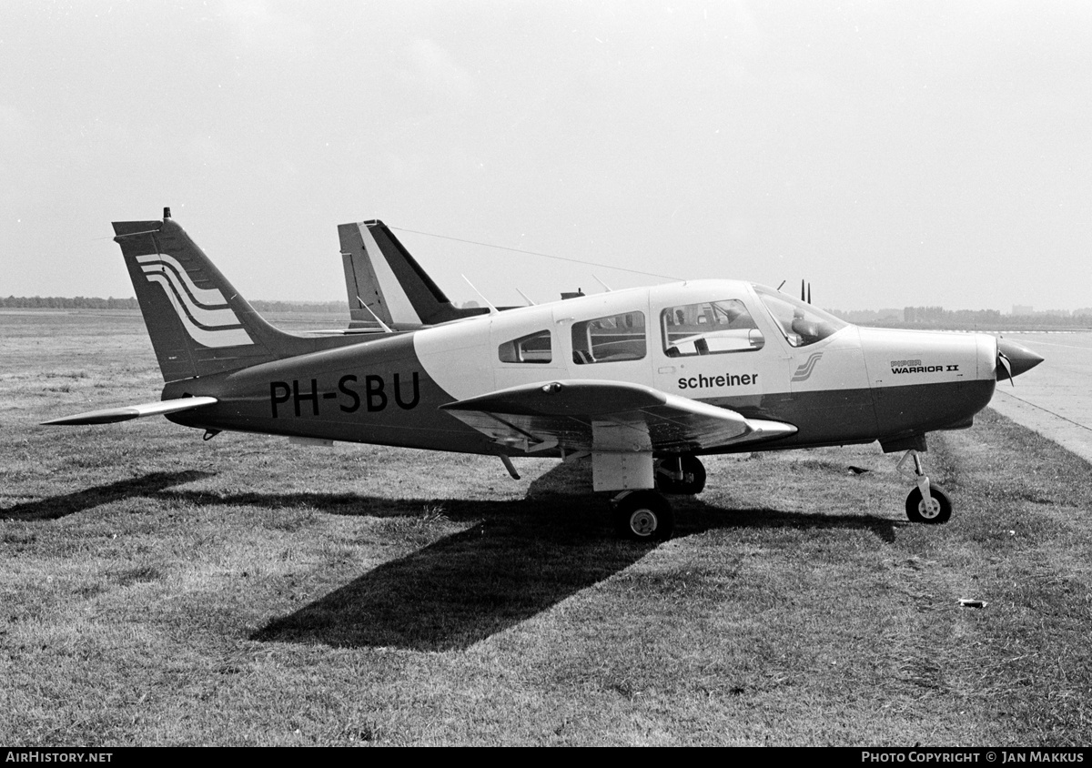 Aircraft Photo of PH-SBU | Piper PA-28-161 Warrior II | Nationale Luchtvaart School - NLS | AirHistory.net #656720