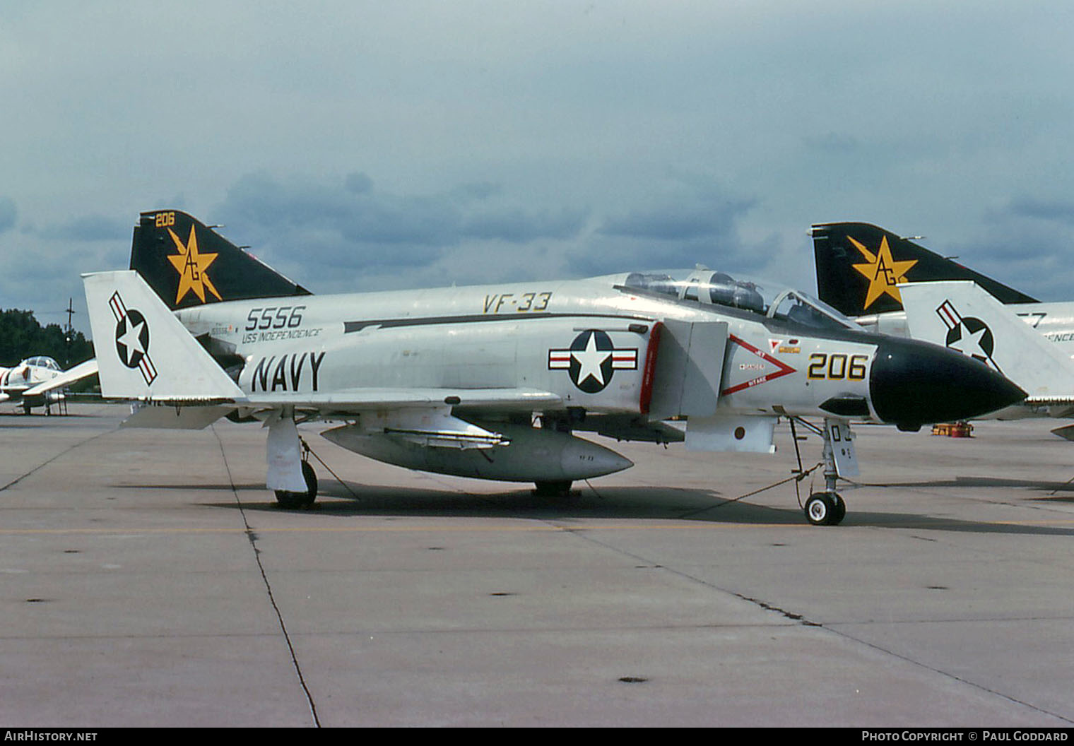 Aircraft Photo of 155556 / 5556 | McDonnell Douglas F-4J Phantom II | USA - Navy | AirHistory.net #656722
