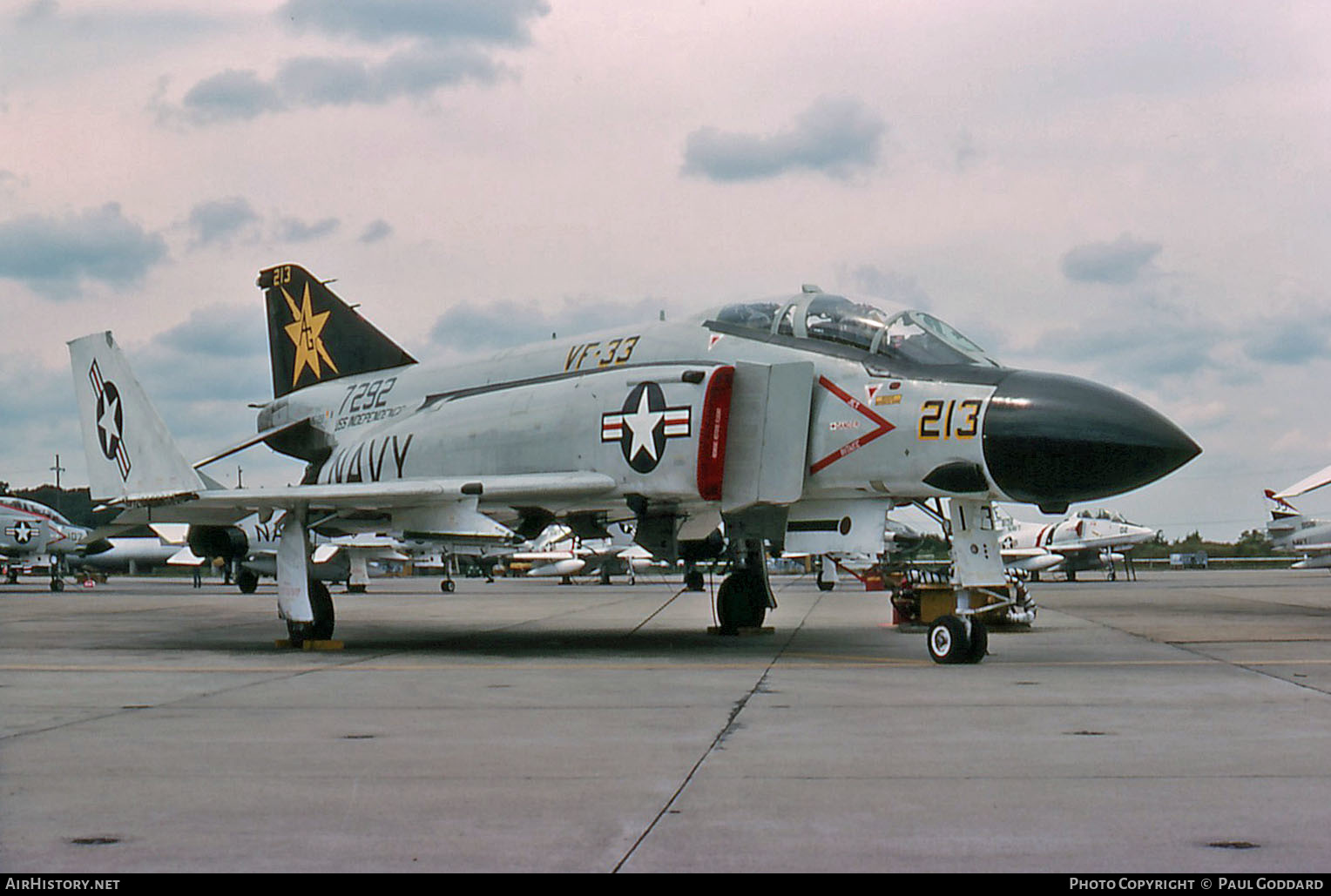 Aircraft Photo of 157292 / 7292 | McDonnell Douglas F-4J Phantom II | USA - Navy | AirHistory.net #656728