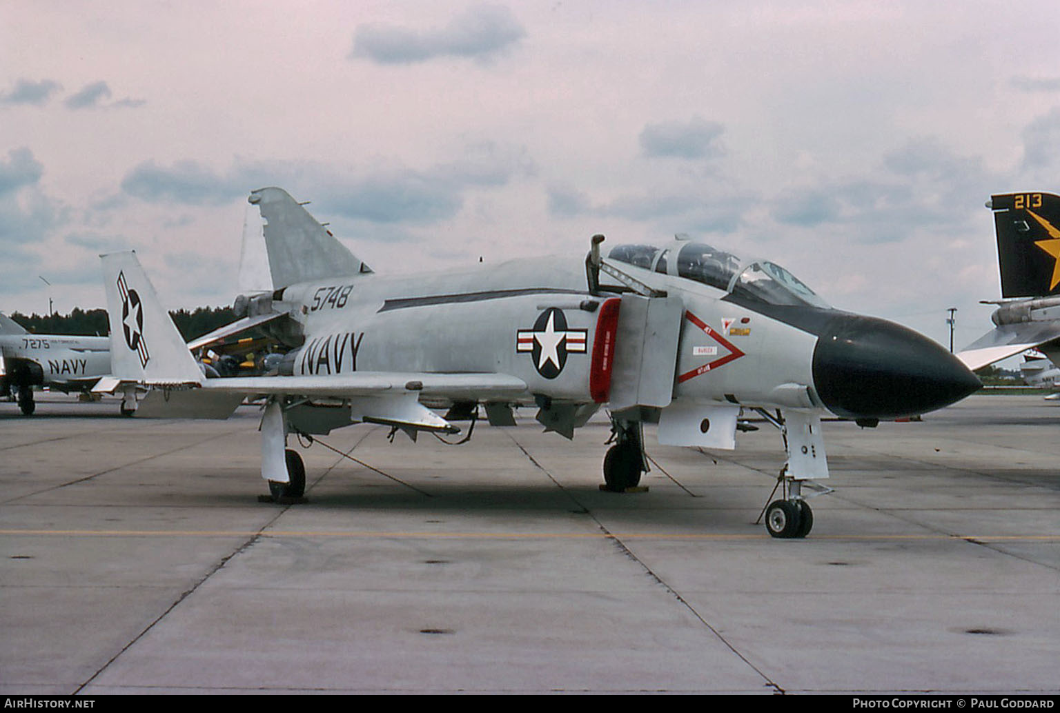 Aircraft Photo of 155748 / 5748 | McDonnell Douglas F-4J Phantom II | USA - Navy | AirHistory.net #656729