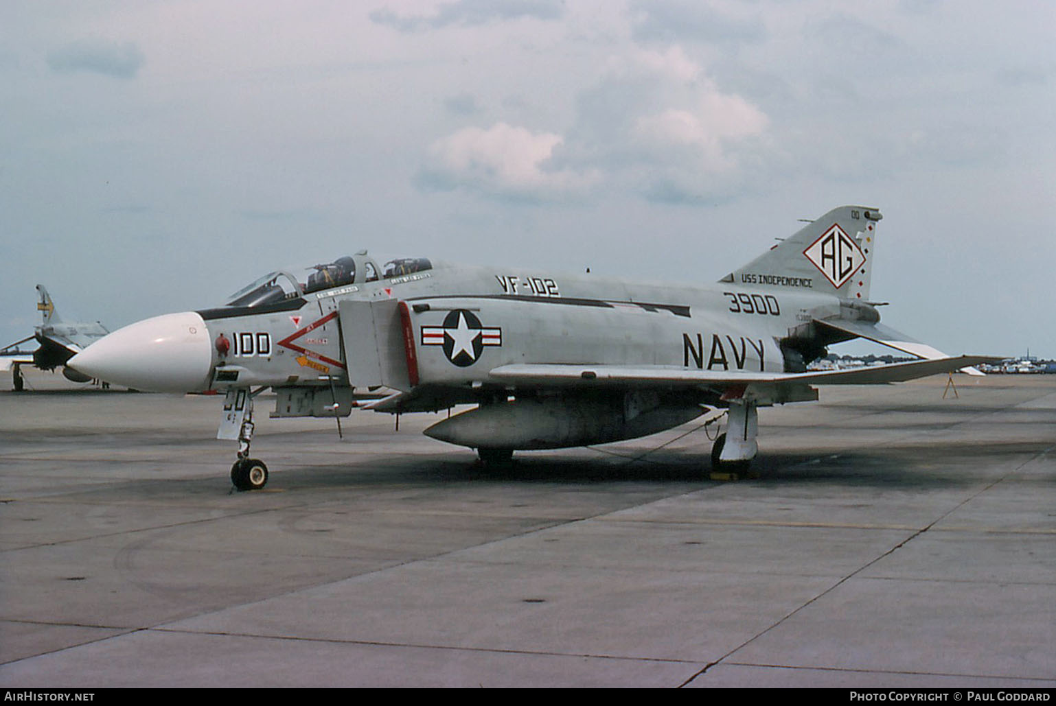 Aircraft Photo of 153900 / 3900 | McDonnell Douglas F-4J Phantom II | USA - Navy | AirHistory.net #656735