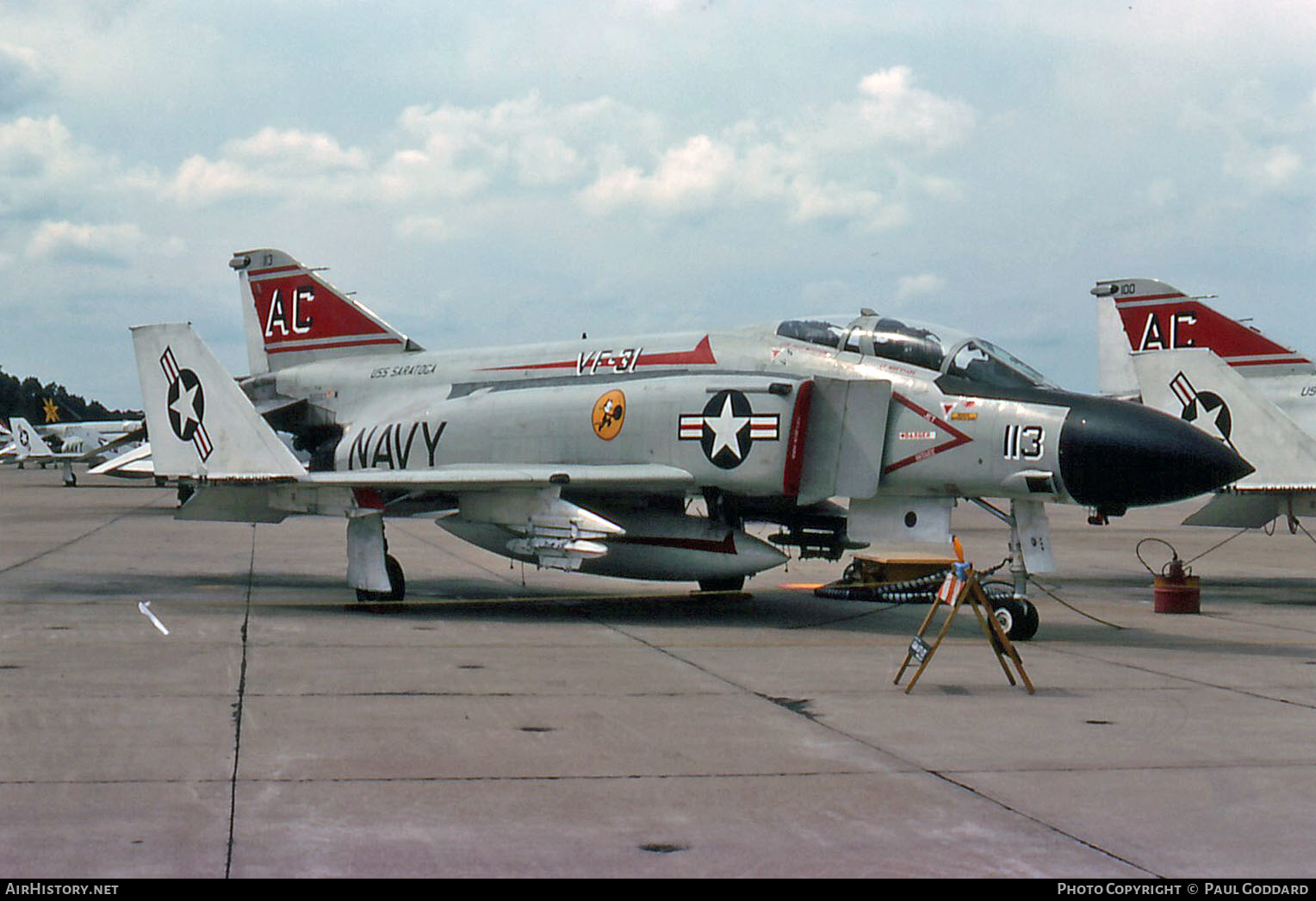 Aircraft Photo of 155567 / 5567 | McDonnell Douglas F-4J Phantom II | USA - Navy | AirHistory.net #656740