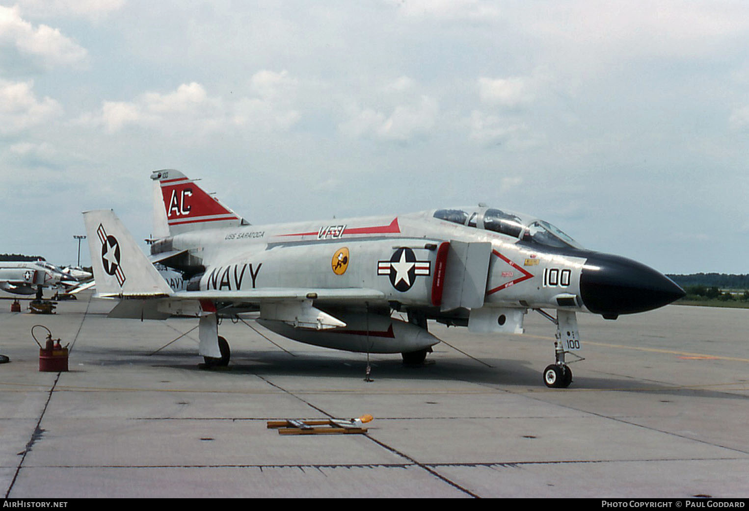 Aircraft Photo of 155839 / 5839 | McDonnell Douglas F-4J Phantom II | USA - Navy | AirHistory.net #656741