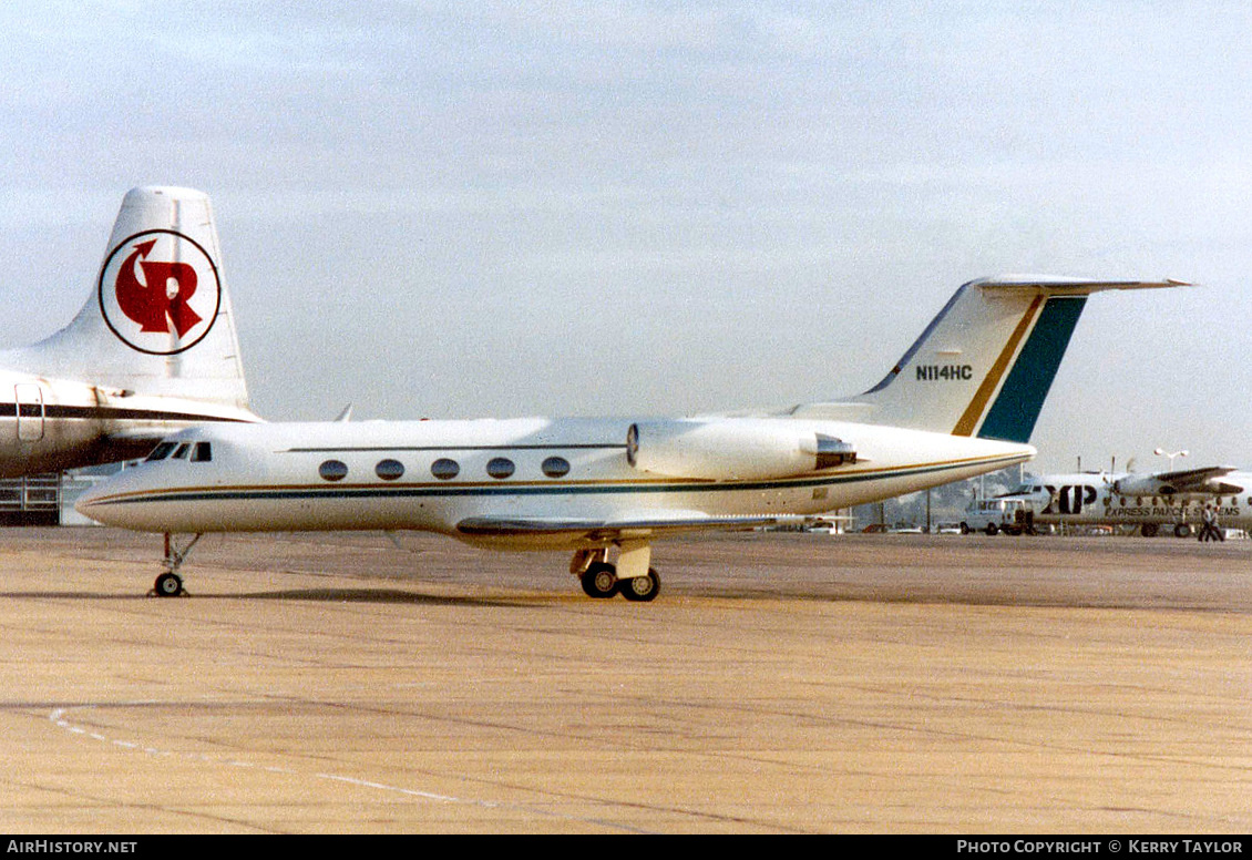 Aircraft Photo of N114HC | Grumman G-1159 Gulfstream II | AirHistory.net #656756