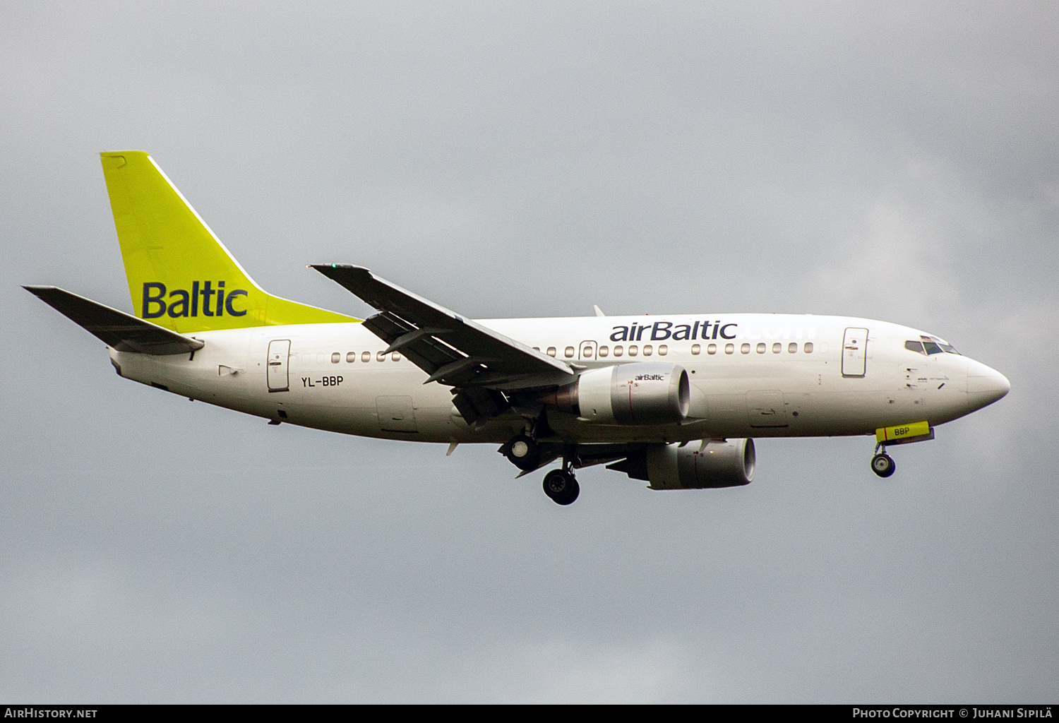 Aircraft Photo of YL-BBP | Boeing 737-522 | AirBaltic | AirHistory.net #656759