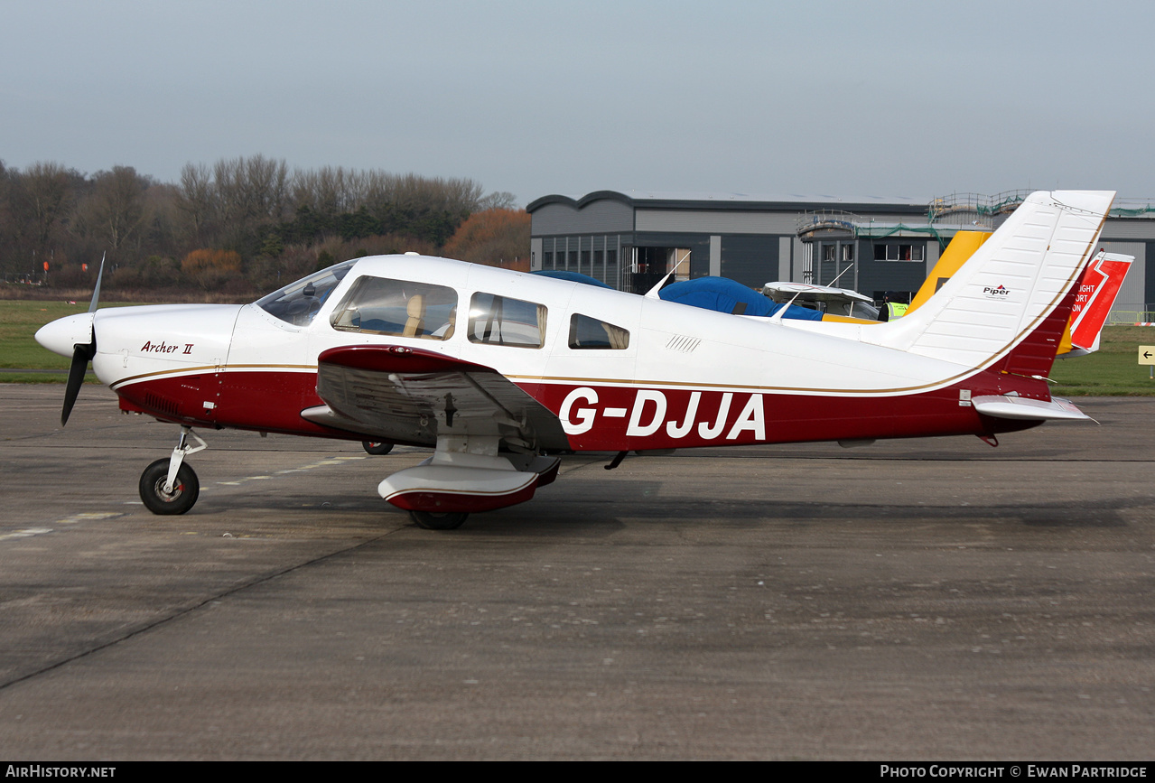 Aircraft Photo of G-DJJA | Piper PA-28-181 Archer II | AirHistory.net #656763