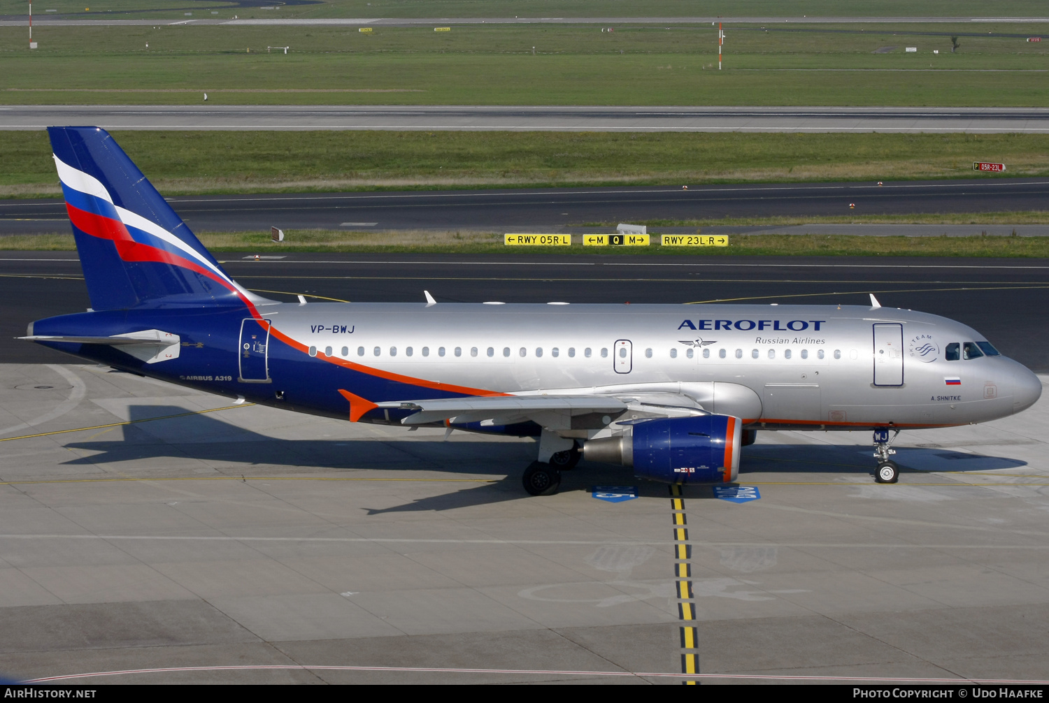 Aircraft Photo of VP-BWJ | Airbus A319-111 | Aeroflot - Russian Airlines | AirHistory.net #656772
