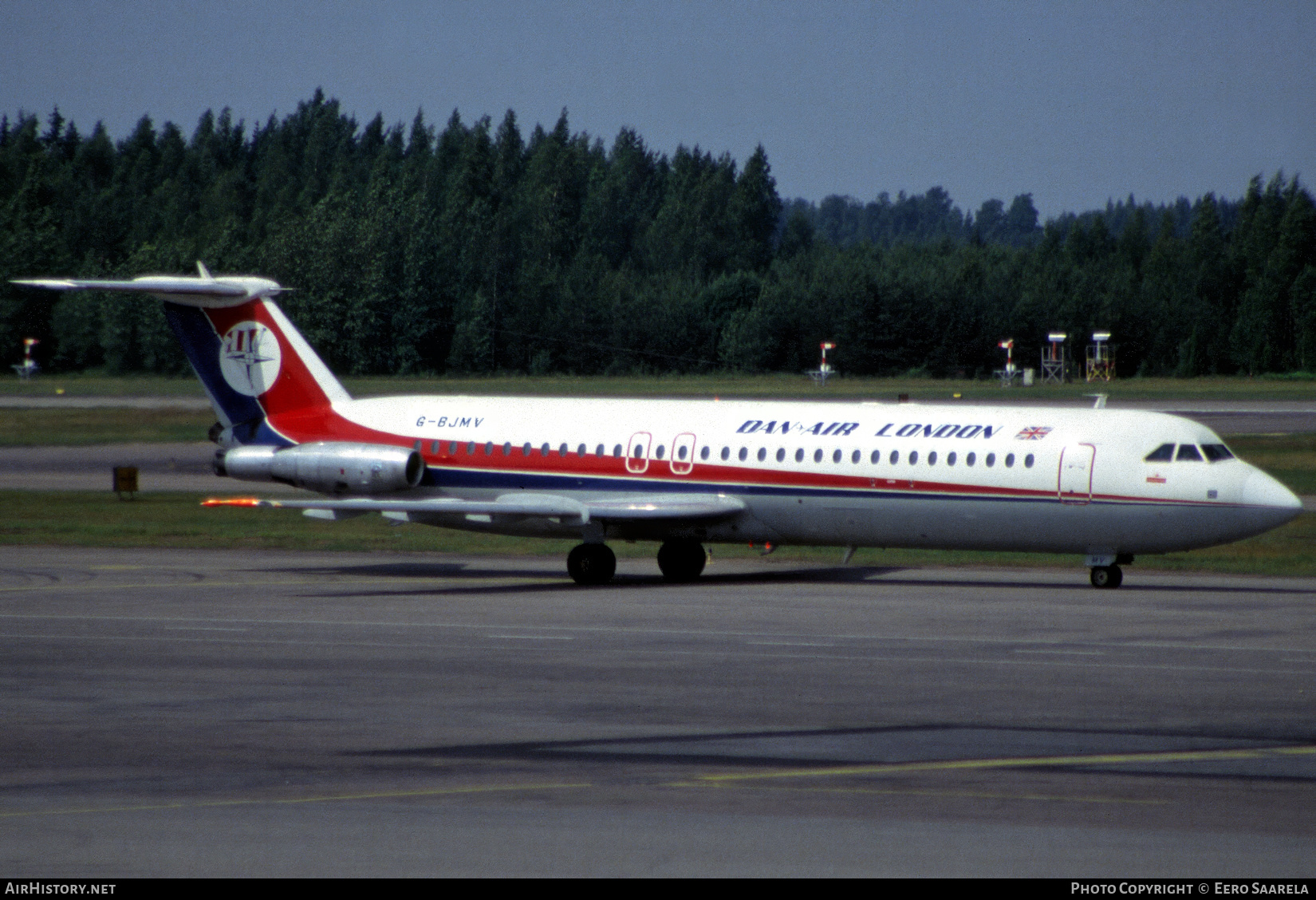 Aircraft Photo of G-BJMV | BAC 111-531FS One-Eleven | Dan-Air London | AirHistory.net #656789