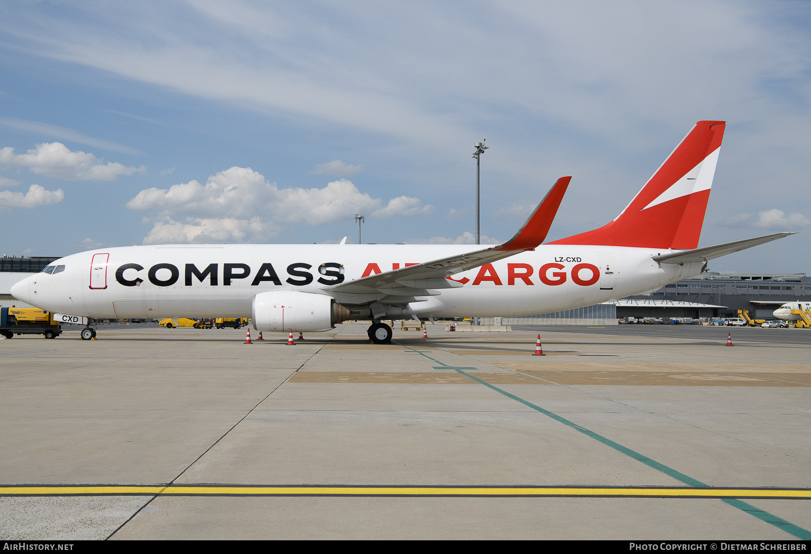 Aircraft Photo of LZ-CXD | Boeing 737-85R(SF) | Compass Air Cargo | AirHistory.net #656810