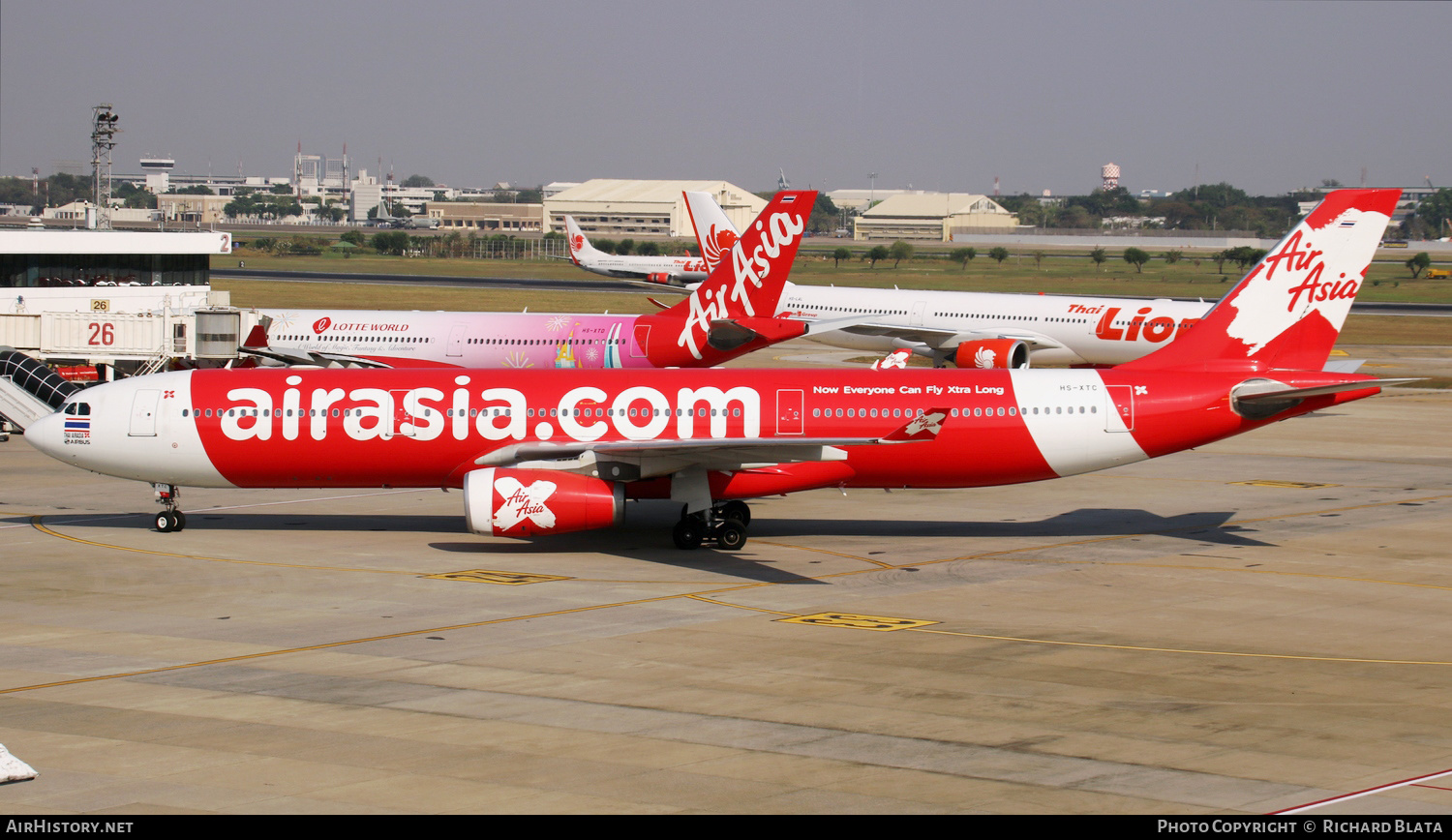 Aircraft Photo of HS-XTC | Airbus A330-343E | AirAsia X | AirHistory.net #656816