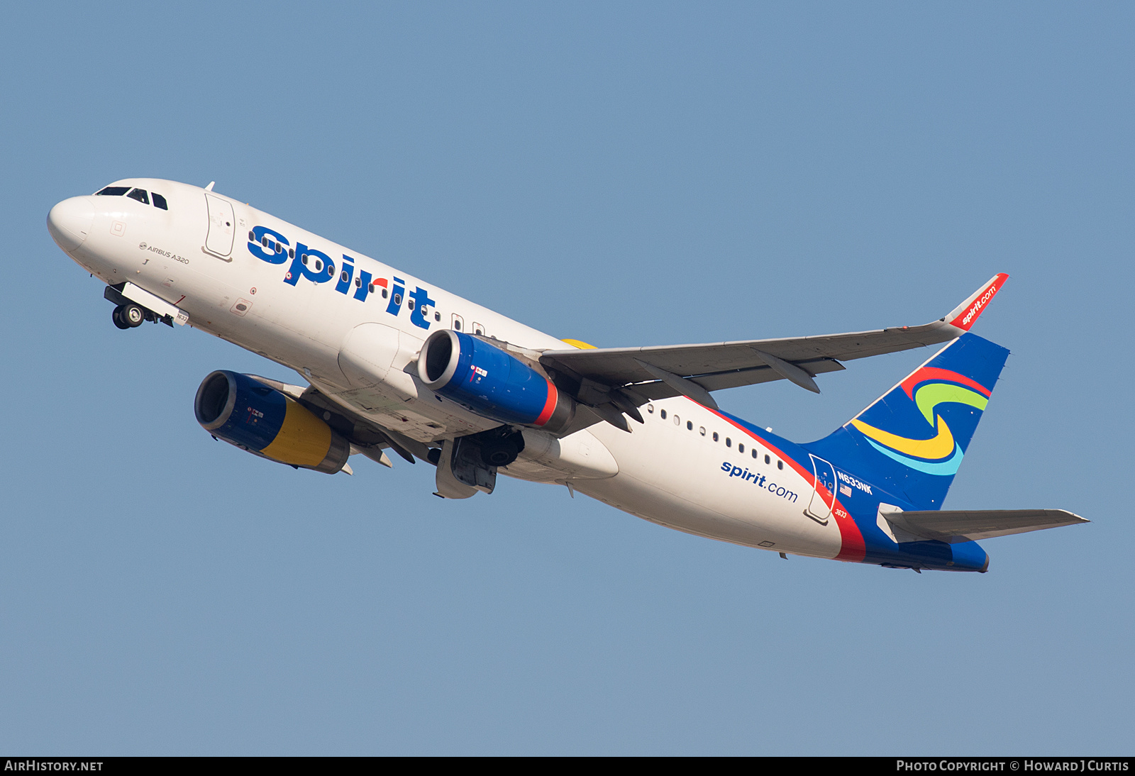 Aircraft Photo of N633NK | Airbus A320-232 | Spirit Airlines | AirHistory.net #656817