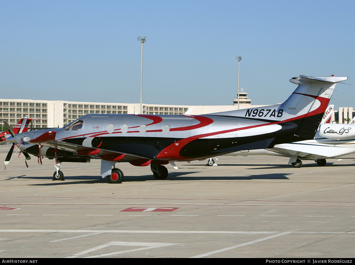 Aircraft Photo of N967AB | Pilatus PC-12/47 | AirHistory.net #656823