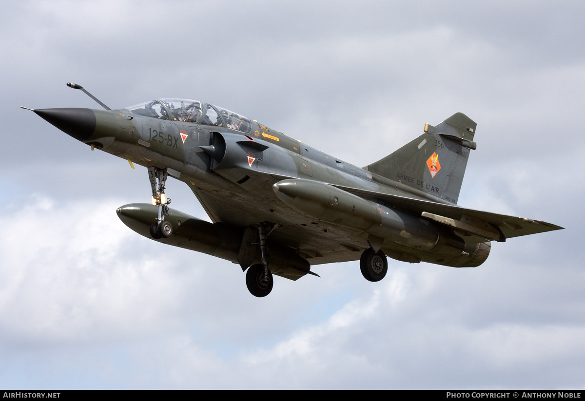 Aircraft Photo of 356 | Dassault Mirage 2000N | France - Air Force | AirHistory.net #656828