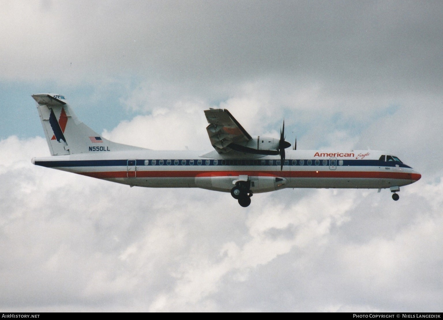Aircraft Photo of N550LL | ATR ATR-72-212 | American Eagle | AirHistory.net #656832