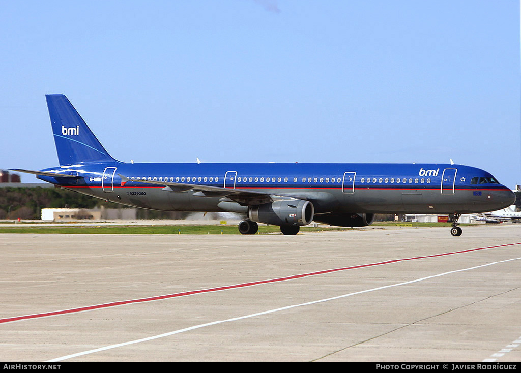 Aircraft Photo of G-MIDM | Airbus A321-231 | BMI - British Midland International | AirHistory.net #656833