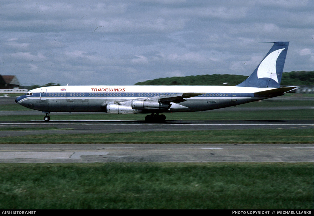 Aircraft Photo of G-TRAD | Boeing 707-321C | Tradewinds Airways | AirHistory.net #656851