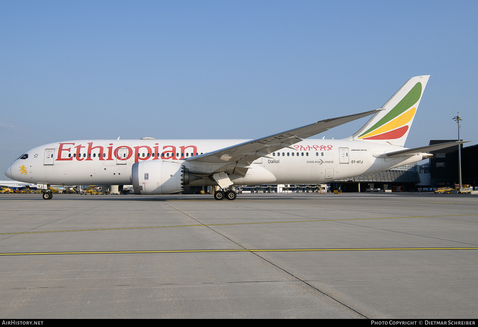 Aircraft Photo of ET-ATJ | Boeing 787-8 Dreamliner | Ethiopian Airlines | AirHistory.net #656859