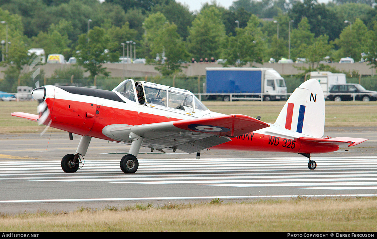 Aircraft Photo of WD325 | De Havilland DHC-1 Chipmunk T10 | UK - Army | AirHistory.net #656869