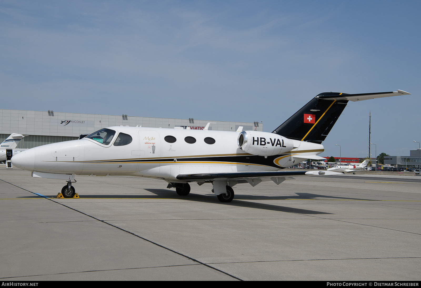 Aircraft Photo of HB-VAL | Cessna 510 Citation Mustang | AirHistory.net #656876