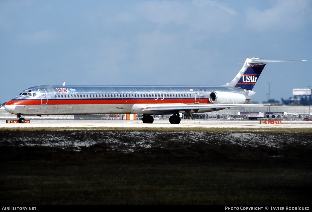 Aircraft Photo of N805US | McDonnell Douglas MD-81 (DC-9-81) | USAir | AirHistory.net #656882