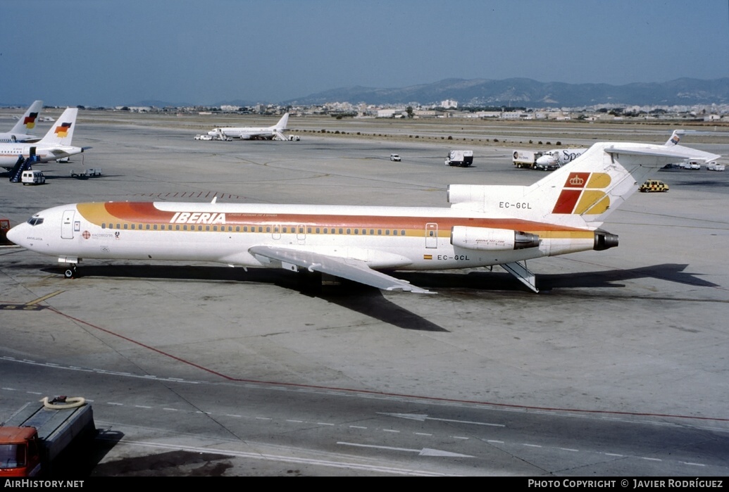 Aircraft Photo of EC-GCL | Boeing 727-256/Adv | Iberia | AirHistory.net #656886