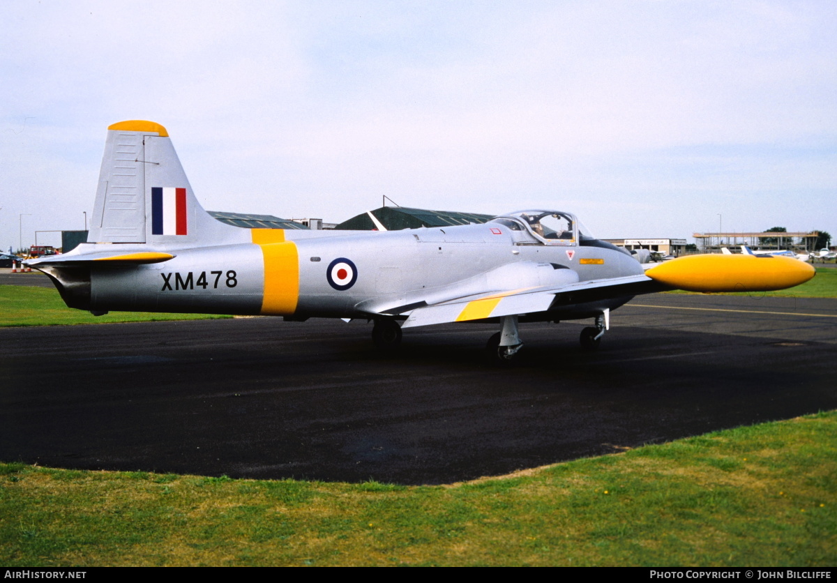 Aircraft Photo of G-BXDL / XM478 | Hunting P.84 Jet Provost T3A | UK - Air Force | AirHistory.net #656887
