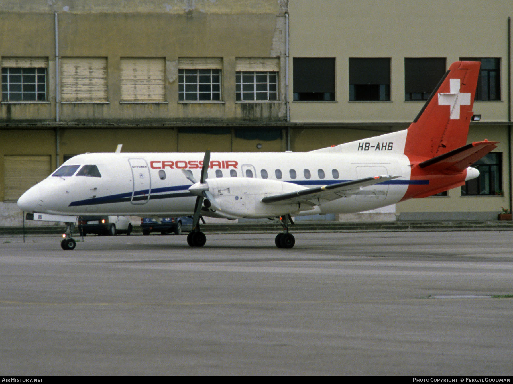 Aircraft Photo of HB-AHB | Saab-Fairchild SF-340A | Crossair | AirHistory.net #656890