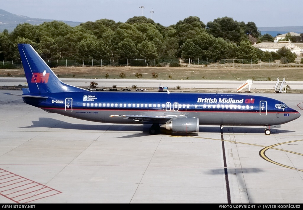 Aircraft Photo of G-OBMM | Boeing 737-4Y0 | British Midland Airways - BMA | AirHistory.net #656891