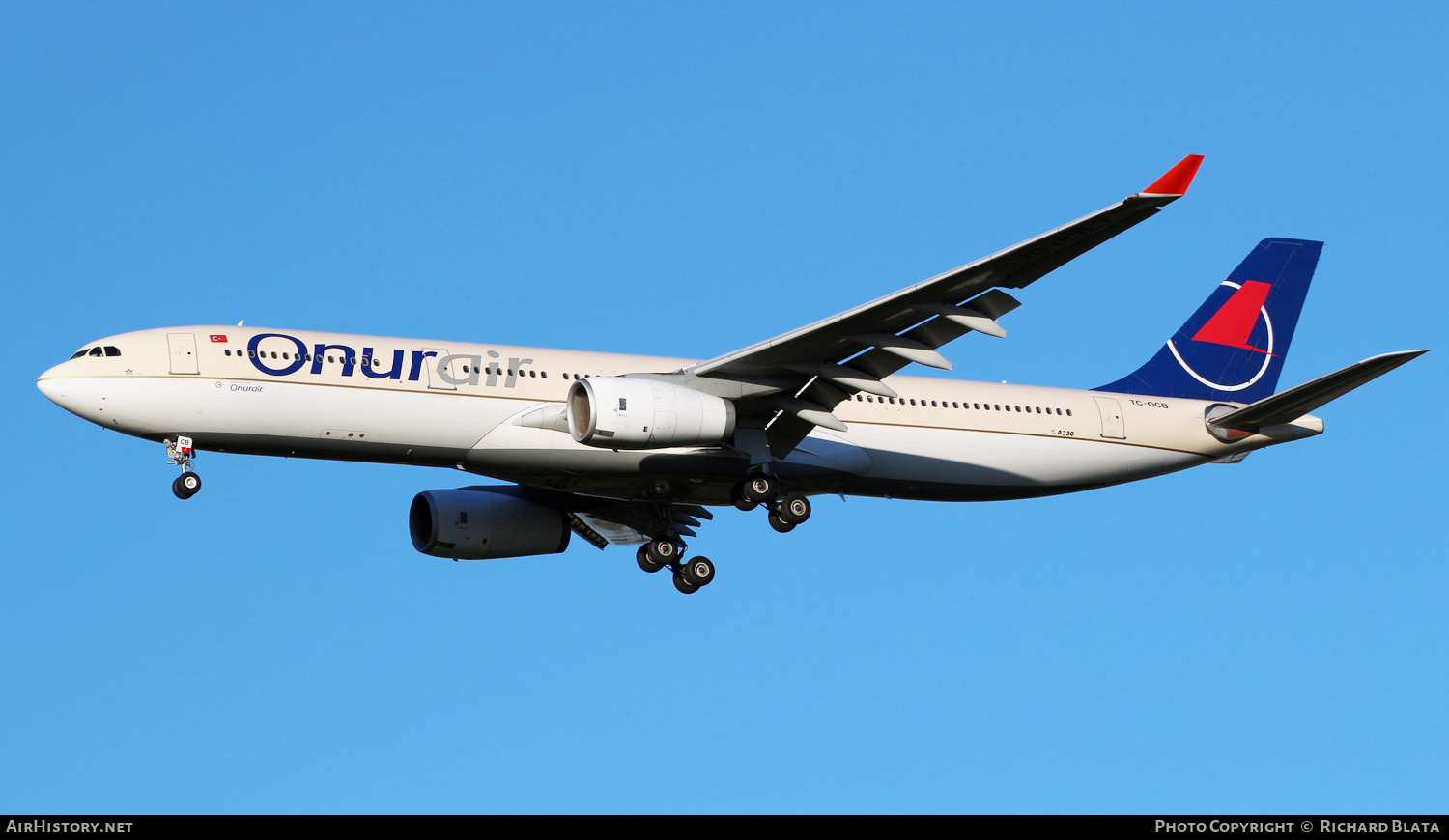 Aircraft Photo of TC-OCB | Airbus A330-342 | Onur Air | AirHistory.net #656894