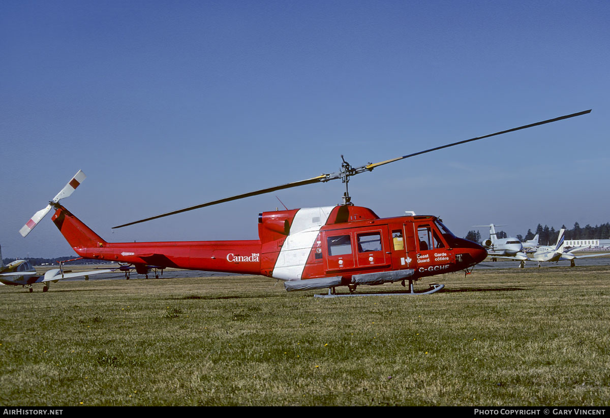 Aircraft Photo of C-GCHF | Bell 212 Twin Two-Twelve | Canadian Coast Guard | AirHistory.net #656901